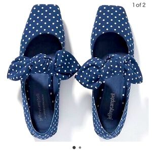 Jeffrey Campbell brand new bow flats size 7! New in box